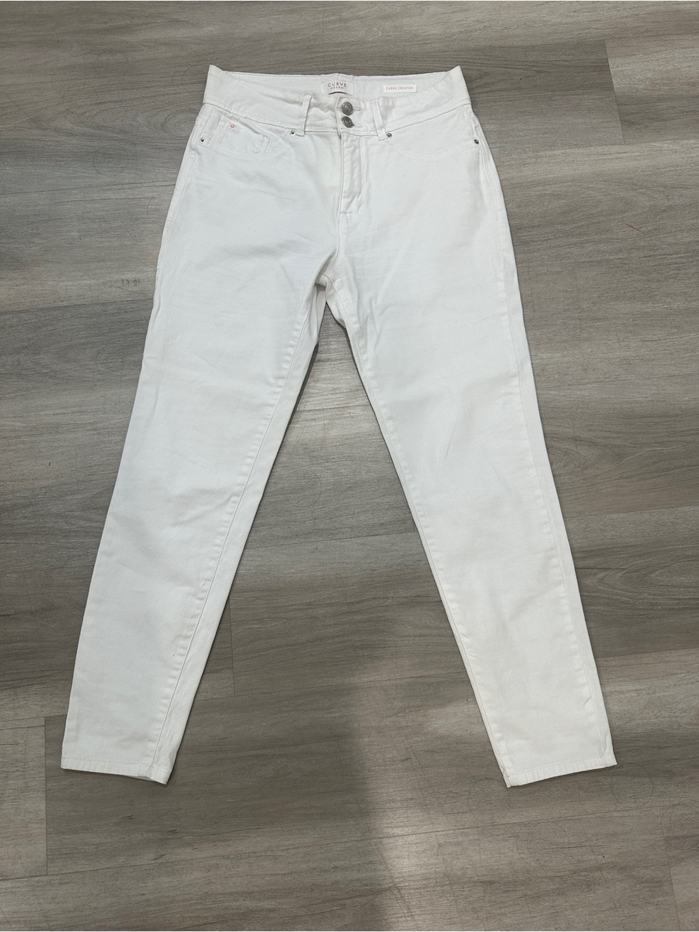 White Denim Jeans Size 8/29 with Branded Tag